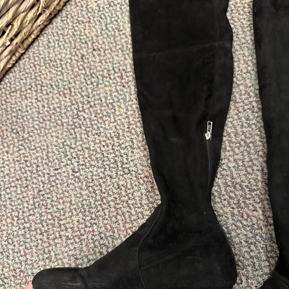 PRICE DROP ❤️Steve Madden Women’sGeorgette, Black Over The Knee Boots, Size 8.5M - Picture 2 of 9